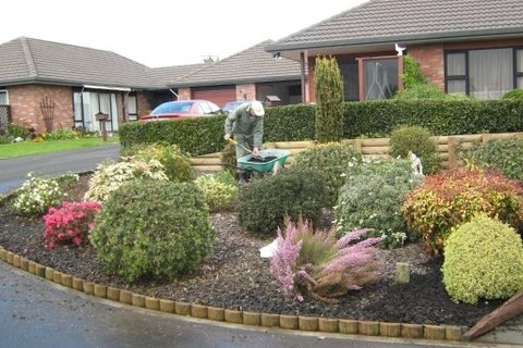 Gardening in the village