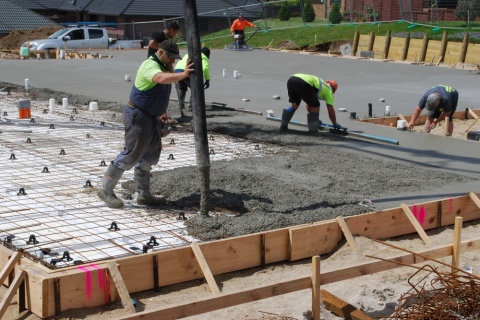 Pouring The Floor