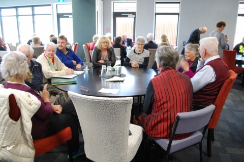 Residents Enjoy Catching Up