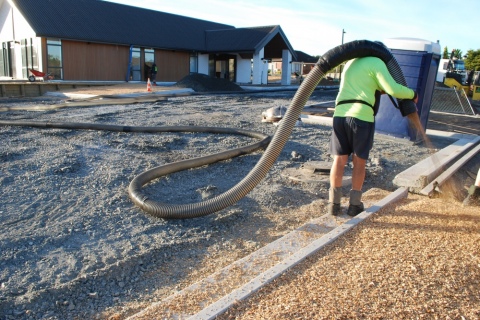 Working On The Carpark